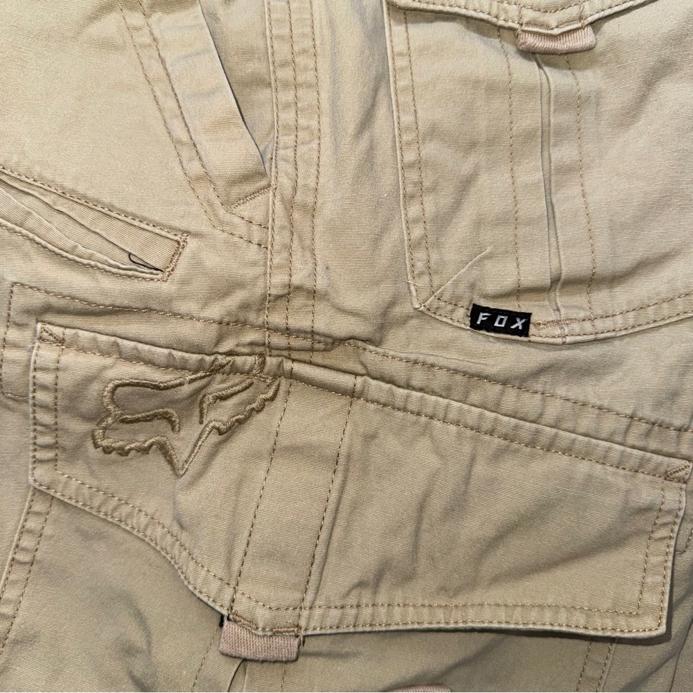 Fox Men’s Slambozo Cargo Shorts | 31 | Dark Khaki - Picture 9 of 9